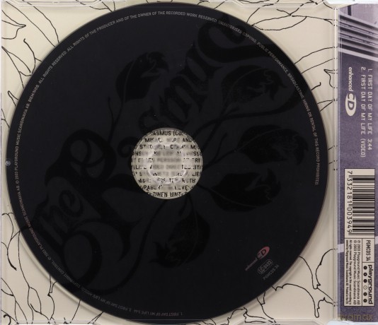 Rasmus: First Day Of My Life [CD]
