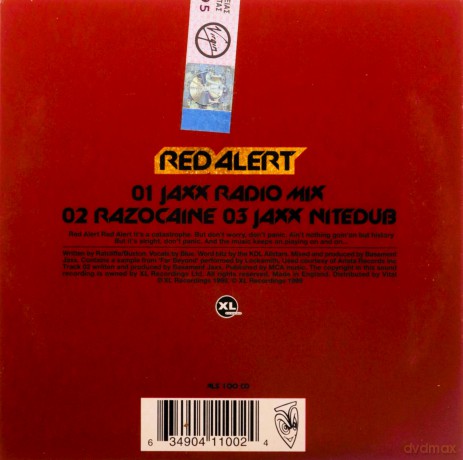 Basement Jaxx: Red Alert [CD]