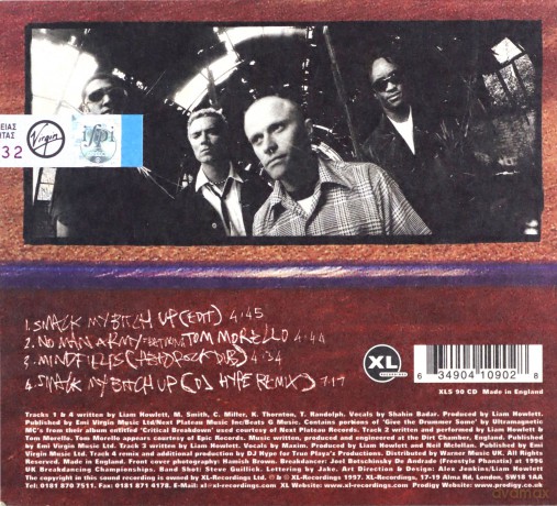 Prodigy: Smack My Bitch Up [CD]