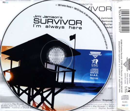 Jimi Jamison's: Survivor [CD]
