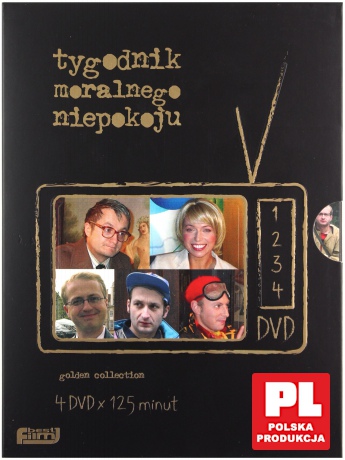 Kabaret Moralnego Niepokoju - Tygodniki [BOX] [4DVD]