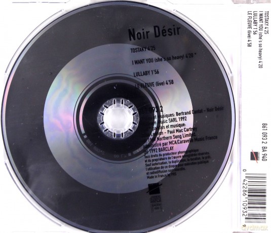 Noir Desir: Tostaky [CD]