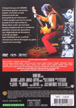 Jimi Hendrix [DVD]