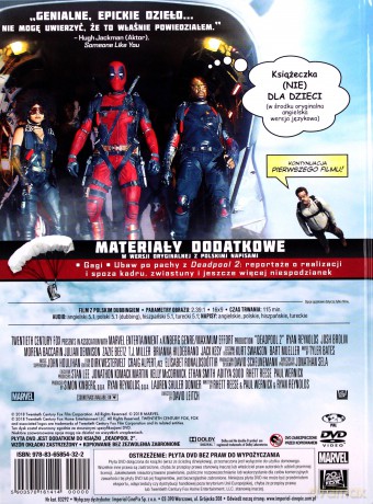 Deadpool 2 (booklet) [DVD]+[KOMIKS]