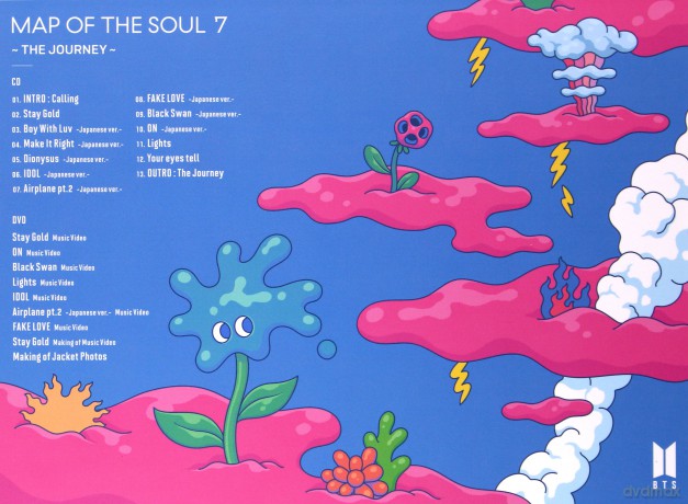 BTS: Map Of The Soul: 7 ~ The Journey ~ Limited Edition B [DVD]+[CD]