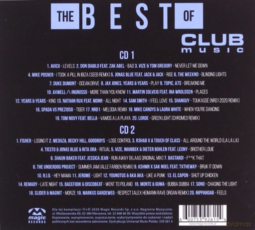 The Best Of Club Music [2CD]