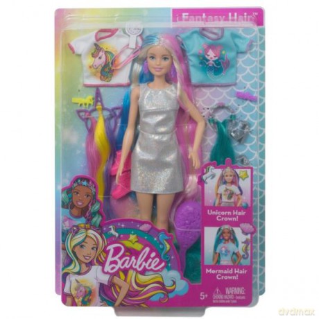 Barbie Lalka Baśniowa fryzura