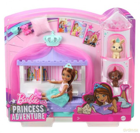 Barbie Przygody Księżniczek Lalka Chelsea