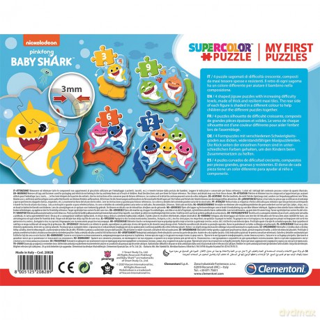 CLEMENTONI 3-6-9-12 Moje Pierwsze Baby [PUZZLE]