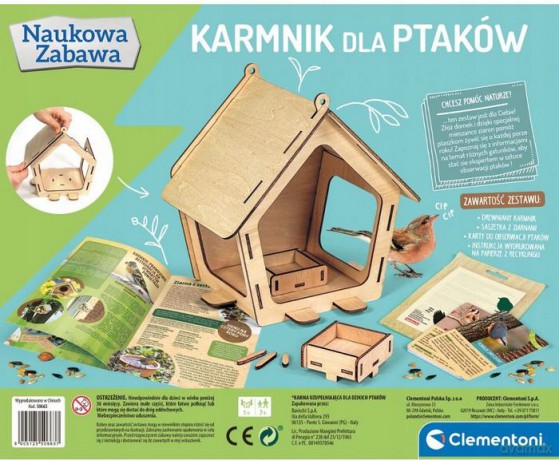 CLEMENTONI Karmnik dla ptaków