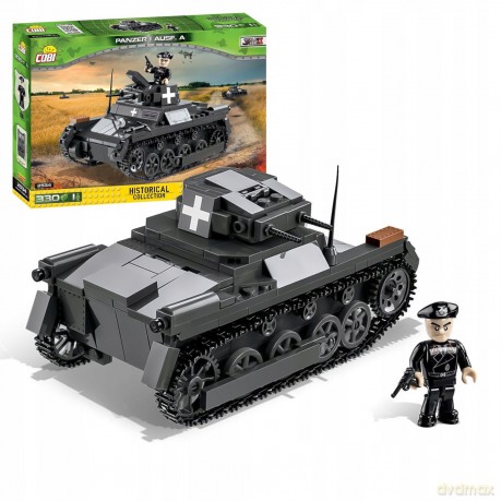 COBI 2534 Historical Collection WWII PANZER I AUSF.A Czołg niemiecki lekki [KLOCKI]