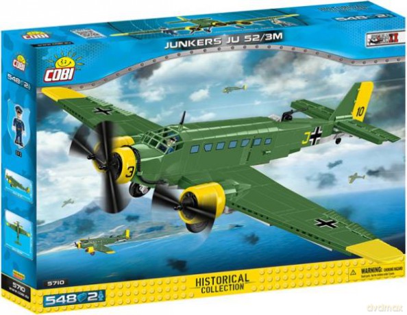 COBI 5710 Historical Collection WWII Junkers JU 52/3M [KLOCKI]