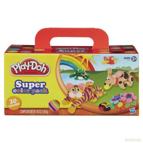 Play-Doh Super Color Pack Zestaw 20 tub