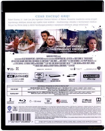 Sherlock Holmes [Blu-Ray 4K]+[Blu-Ray]