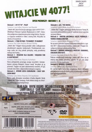 M*A*S*H Sezon 1 Dysk 1 [DVD]