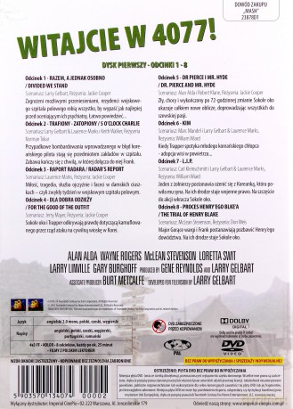 M*A*S*H Sezon 2 Dysk 1 [DVD]