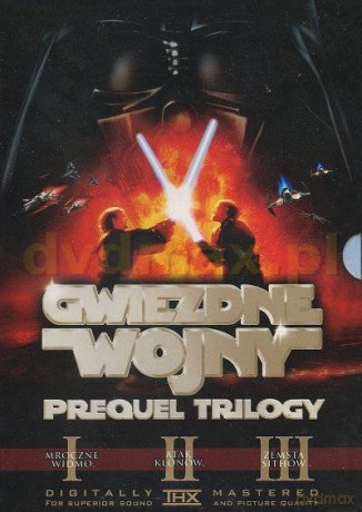Gwiezdne Wojny Trylogia Nowa: Mroczne widmo / Atak Klonów / Zemsta Sithów (Star Wars) [BOX] [3DVD]
