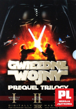 Gwiezdne Wojny Trylogia Nowa: Mroczne widmo / Atak Klonów / Zemsta Sithów (Star Wars) [BOX] [3DVD]