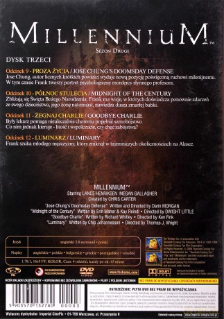 Millenium Sezon 2 Dysk 3 [DVD]