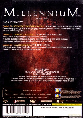 Millenium Sezon 2 Dysk 6 [DVD]
