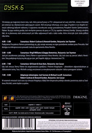 24 Godziny Sezon 2 Dysk 6 [DVD]