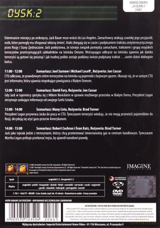 24 Godziny Sezon 5 Dysk 2 [DVD]