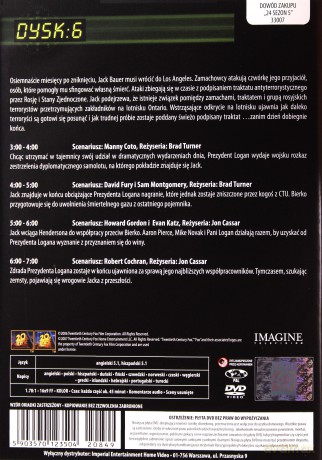 24 Godziny Sezon 5 Dysk 6 [DVD]