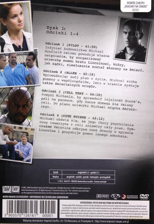 Skazany na Śmierć Sezon 1 Dysk 1 [DVD]