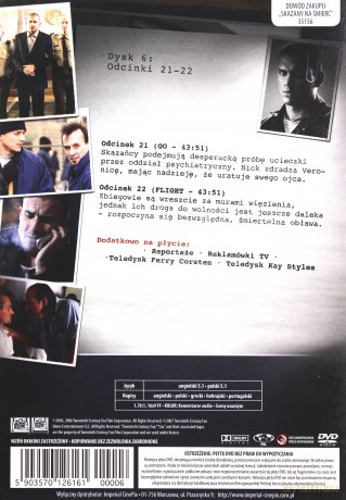 Skazany na Śmierć Sezon 1 Dysk 6 [DVD]