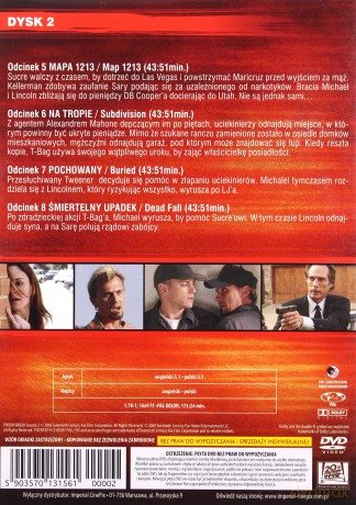 Skazany na Śmierć Sezon 2 Dysk 2 [DVD]