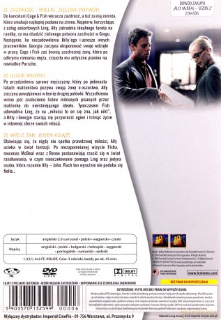 Ally McBeal Sezon 2 Odcinki 21-23 [DVD]