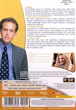 Ally McBeal Sezon 3 Odcinki 1-4 [DVD]