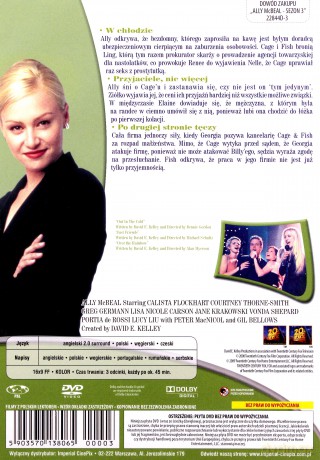 Ally McBeal Sezon 3 Odcinki 9-11 [DVD]