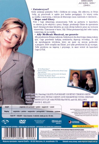 Ally McBeal Sezon 3 Odcinki 19-21 [DVD]