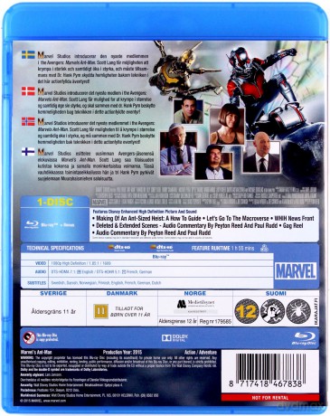 Ant-Man [Blu-Ray]