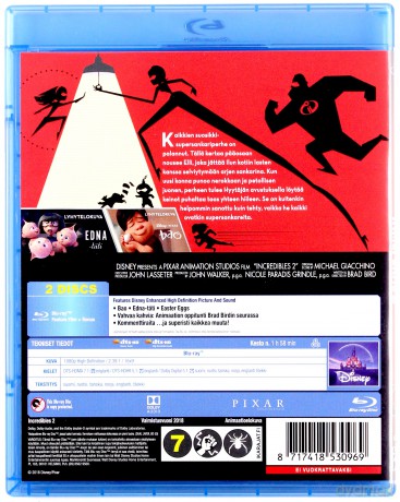 Incredibles 2 (Iniemamocni 2) (Disney) [Blu-Ray]