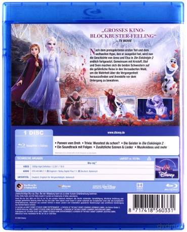 Frozen II (Kraina lodu II) (Disney) [Blu-Ray]