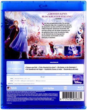 Frozen II (Kraina lodu II) (Disney) [Blu-Ray]