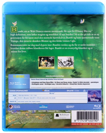 Bambi (Disney) [Blu-Ray]+[DVD]