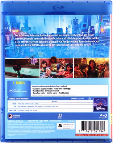 Ralph Breaks the Internet (Ralph Demolka w internecie) (Disney) [Blu-Ray]