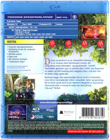 Tangled (Zaplątani) (Disney) [Blu-Ray]