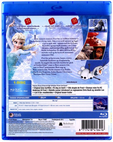 Frozen (Kraina lodu) (Disney) [Blu-Ray]