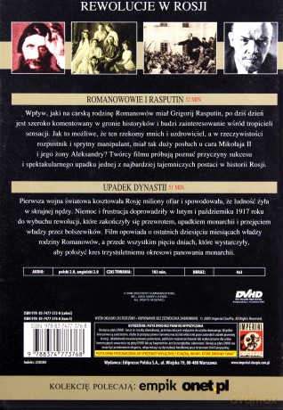 Rewolucja w Rosji 1905-1922 [DVD]
