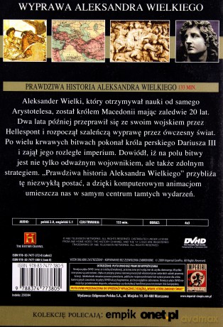 Wyprawa Aleksandra Wielkiego 334-323 p.n.e. [DVD]