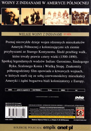 Wojny z Indianami w Ameryce Północnej 1500-1890 [DVD]