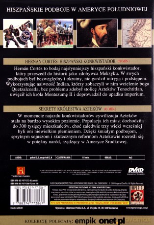Hiszpańskie podboje w Ameryce Południowej 1519-1572 [DVD]