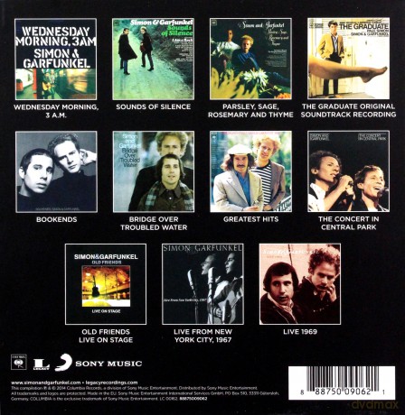 Simon & Garfunkel: The Complete Albums Collection [12CD]
