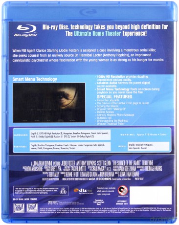 Milczenie owiec [Blu-Ray]