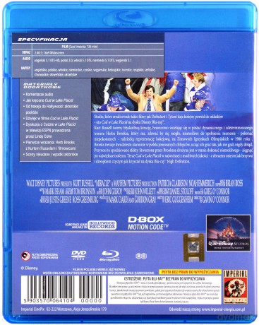 Cud w Lake Placid (Disney) [Blu-Ray]