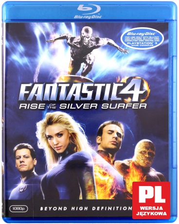 Fantastyczna Czwórka: Narodziny Srebrnego Surfera [Blu-Ray]